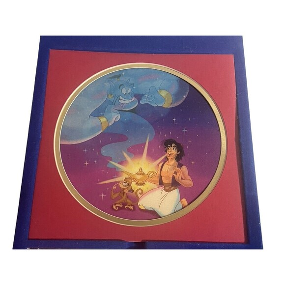 1992 Disney ALADDIN Soundtrack CD Collector's Series ~ Lenticular Art - Picture 12 of 15